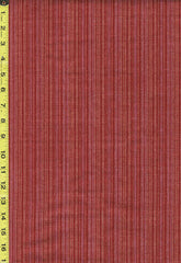 SALE - Japanese - Morikiku - Mini Stripe - M-2070-3D - Dobby Weave - Dark Red, Pink & Orange - SAVE 30% - By the Yard