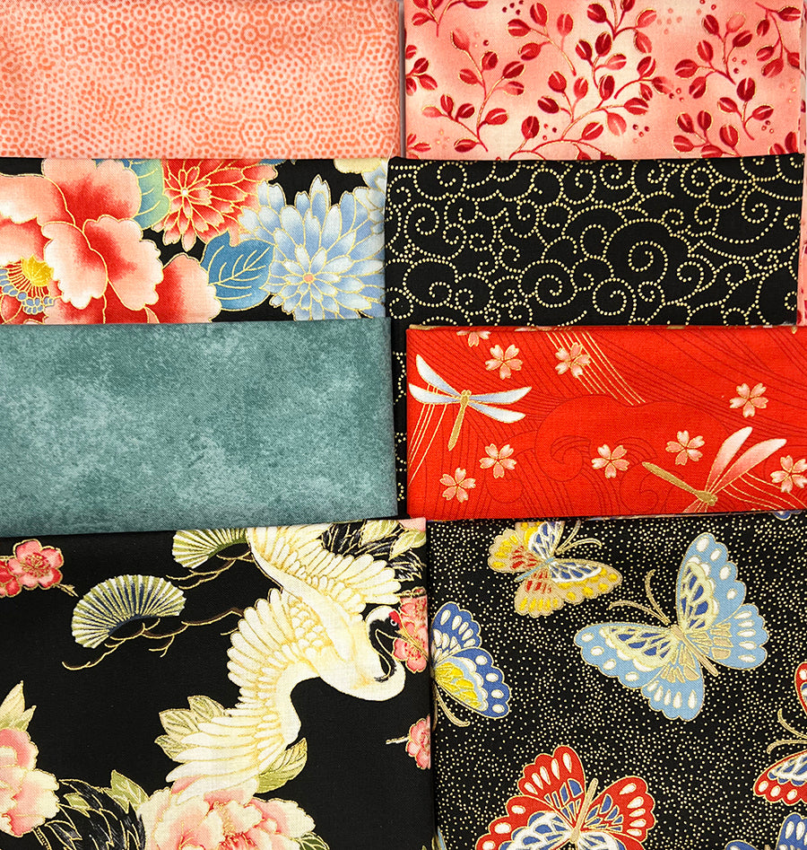 *Fat Quarter Color Pack - NIWA COLLECTION - 8 Fat Quarters
