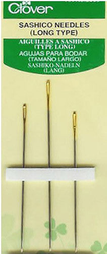 Notions - Sashiko Needle Sampler  # 2009 - 3 Long Needles
