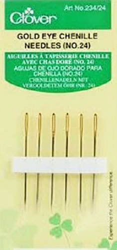 Milward Chenille Hand Needles No.24 - 6 Pack