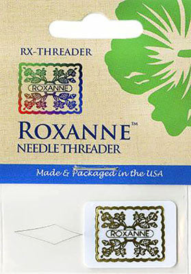 Notions - Roxanne Gold Embossed Needle Threader
