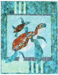 Quilt Pattern - Java House - Newly Hatched Turtle Quilt & Wall Hanging