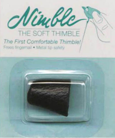 Notions - Nimble Thimble - Soft Leather Thimble