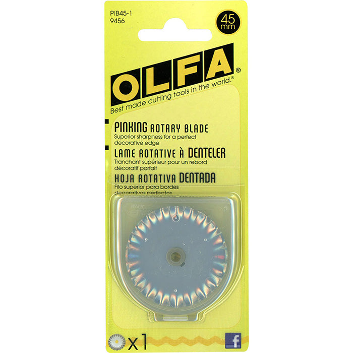 Olfa 45mm Pinking Rotary Blade