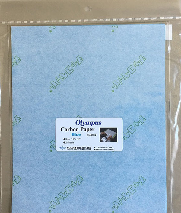 Notions - Olympus Carbon/ Transfer Paper - 2 Large 11 x 17 - Blue