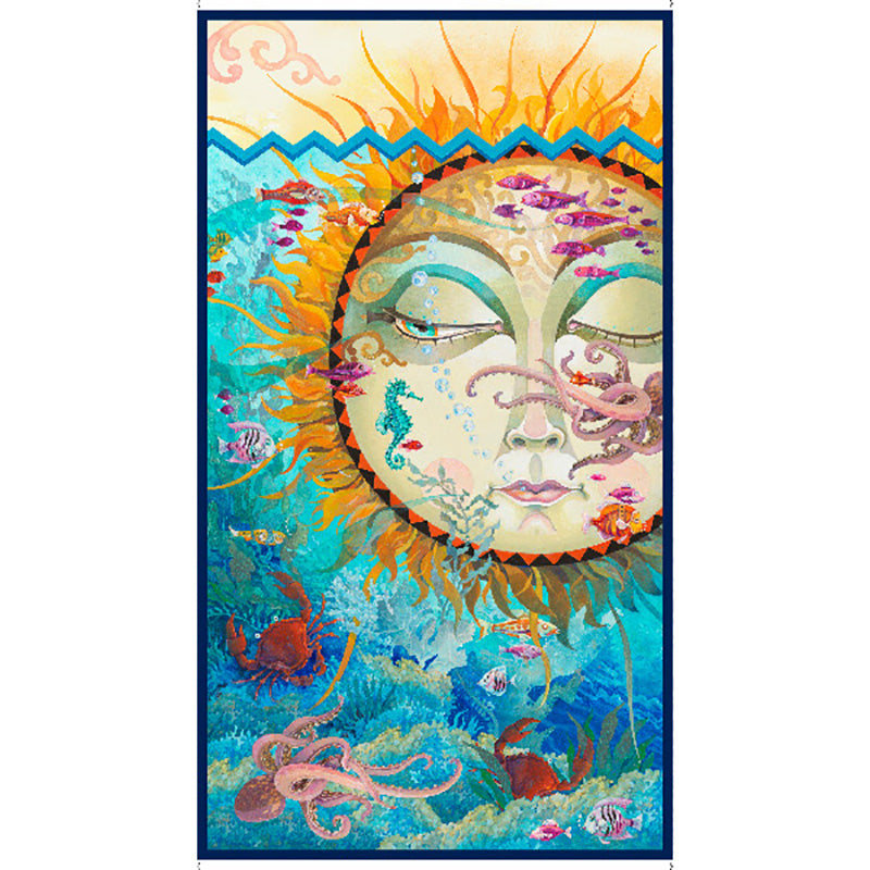 Tropical - Sun & Sea PANEL - 28676 - Multi-Colors