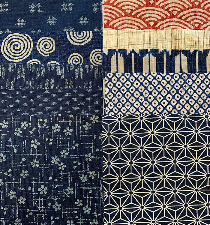 traditional japanese fabric prints
