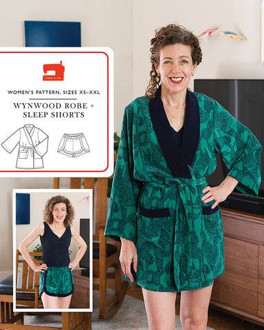 Wearables -  Liesl + Co. - Wynwood Robe + Sleep Shorts - ON SALE - SAVE 50%