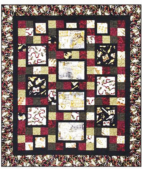 Quilt Pattern - Pressed For Time Quiltworks - Bravo - ON SALE - SAVE 50%