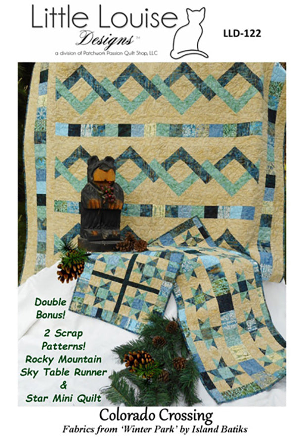 Quilt Pattern & Table Runner - Little Louise Designs - Colorado Crossing
