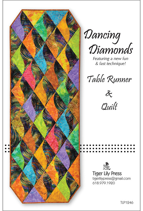 tiger lily quilt pattern Dancing Diamonds