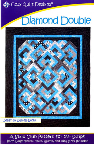 Quilt Pattern - Cozy Quilt Designs - Diamond Double