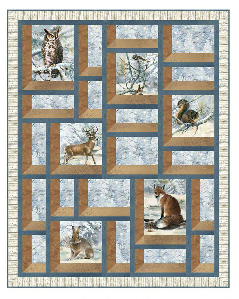 Quilt Pattern - Ladeebug Designs - Enchanted Windows Quilt