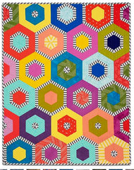 Quilt Pattern - Krista Moser - Honeycomb Hexagon