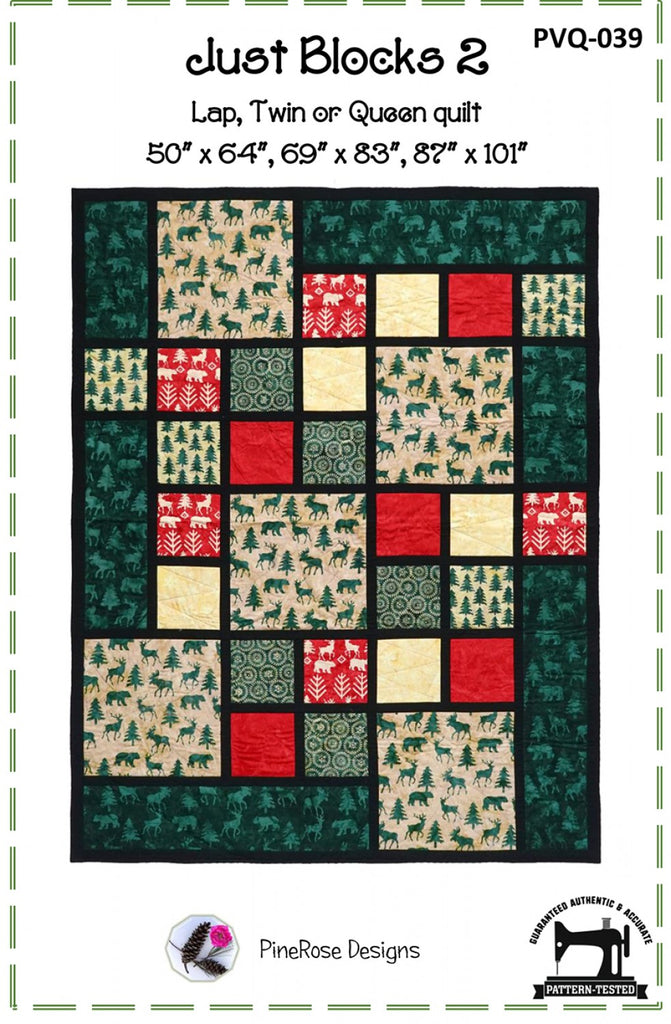 Quilt Pattern - Pine Rose Designs - Just Blocks 2