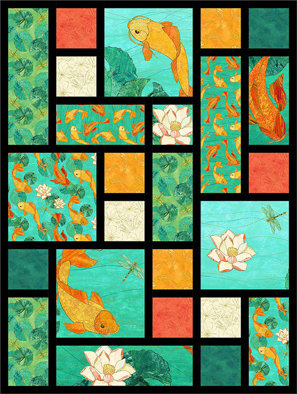 Quilt Pattern - Ladeebug Designs - Tiles Quilt