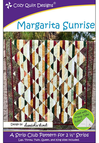 Quilt Pattern - Cozy Quilt Designs - Margarita Sunrise