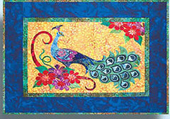 Quilt Pattern - Quilt Poetry - Peacock Garden