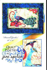 Quilt Pattern - Quilt Poetry - Peacock Garden