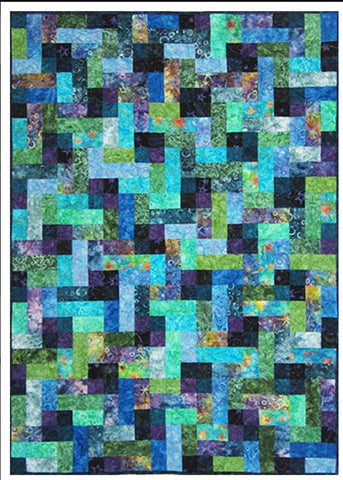 Quilt Pattern - Designs to Share with You - Roll 'N' Pop Gems