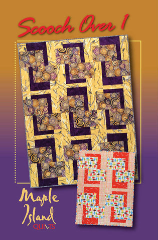 Quilt Pattern - Maple Island Quilts - Scooch Over