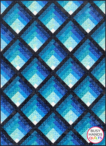 Quilt Pattern  - Busy Hands - Waterfall