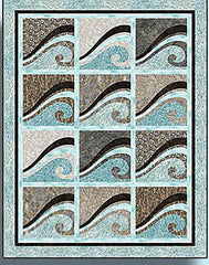 Quilt Pattern - Quilt Poetry - Waves at the Shore