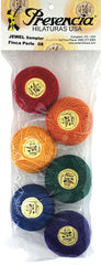Presencia Perle Cotton Sampler Pack - JEWEL - Size 8 - ON SALE - SAVE 20%