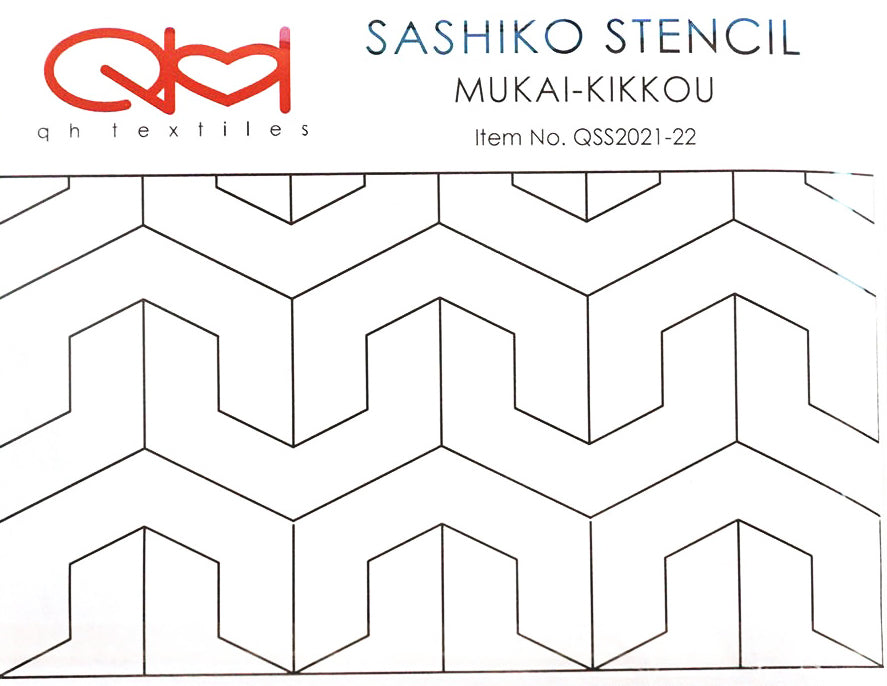Sashiko Stencil Mukai-Kikkou