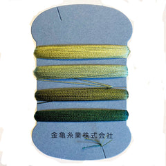 Kinkame Silk Thread  Assortment - 100wt - # 08 SAGE