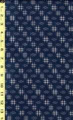 Japanese - Sevenberry Kasuri Collection - Diagonal Hatches - SB-88222D5-3 - Navy