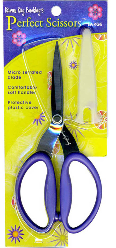 Scissors - Karen K. Buckley Perfect Scissors - Large 7 1/2" - Purple