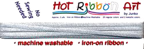 Hot Ribbon - Silver Metallic # 22 - CLOSEOUT