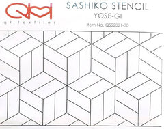 Sashiko Stencil - # 30 Yose-GI