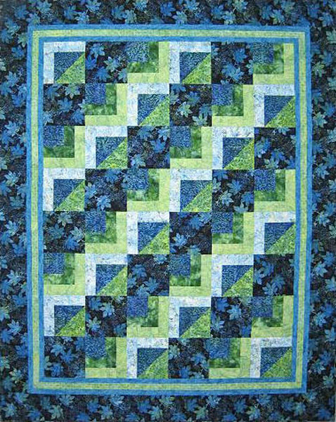 Quilt Pattern - Plum Tree Quilts - Stepping Stones | Shibori Dragon