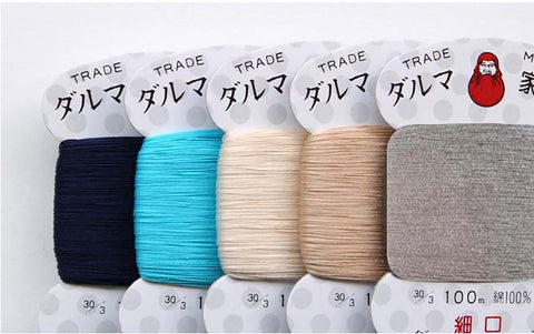 **Daruma Home Sewing Thread - 30wt Hand Sewing Thread - TARAMA ISLAND, OKINAWA