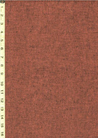 Japanese - Tsumugi Fabric - KF-2503 - Rust