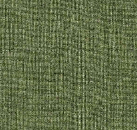Japanese Fabric - Cotton Tsumugi - # 243 Olive Green