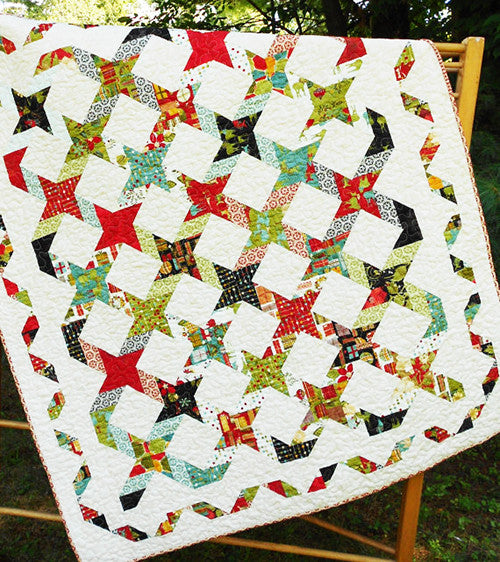 Twisted Squares Quilt Pattern Download