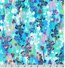 ON SALE - Floral - Bright Side Floral Bouquets - WELD-19715-405 - Waterfall - SAVE 30%