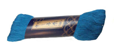 Sashiko Thread - Yokota Thin Weight - 170m Skein - # 27 Denim Blue