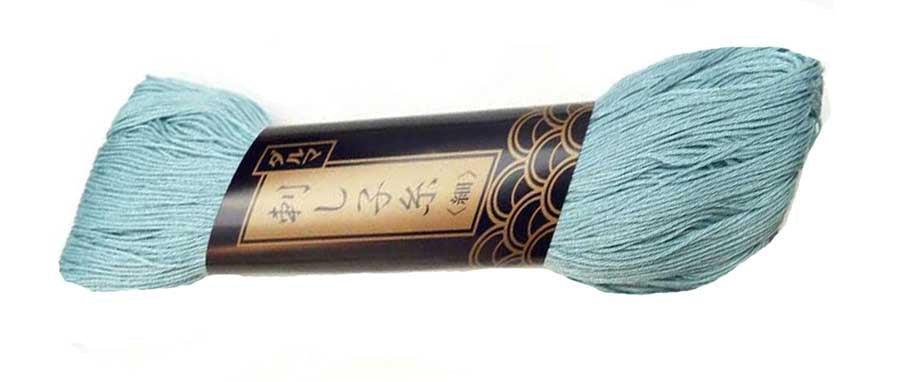 Sashiko Thread - Yokota Thin Weight - 170m Skein - # 26 Sky Blue