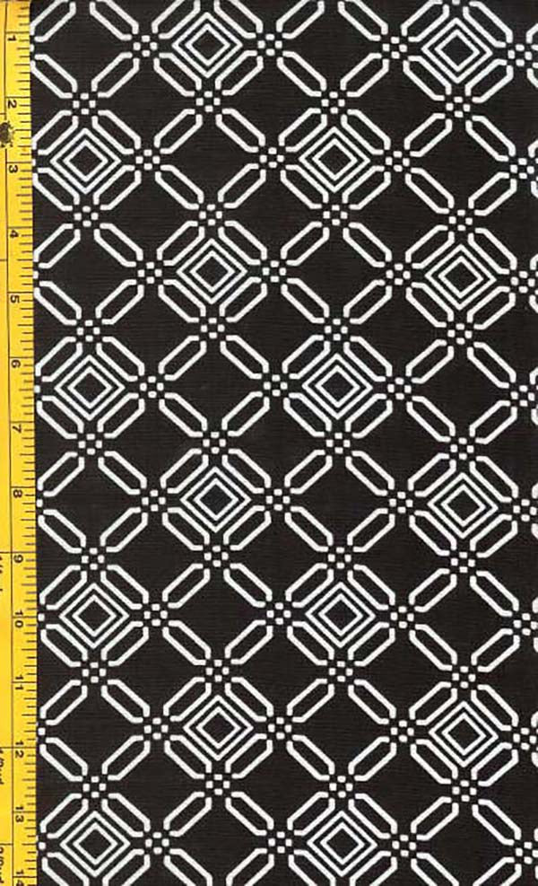 Yukata Fabric - 093 - Squares in Diamonds