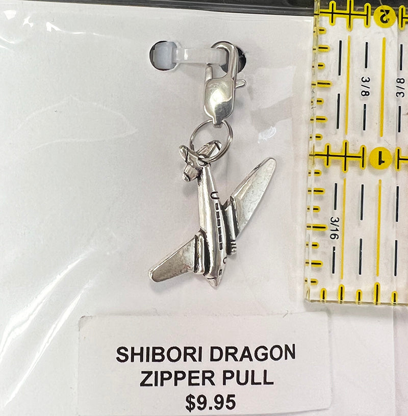 Notions - Zipper Pull - Airplane