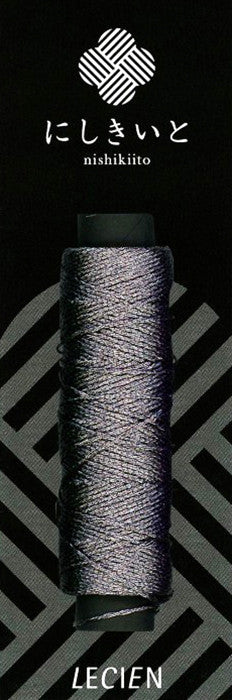 Lecien Nishikiito Metallic Embroidery Floss - 10 Sumi