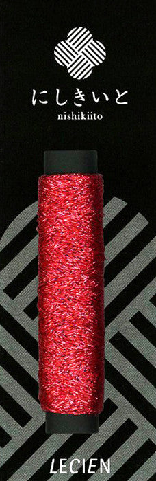 Lecien Nishikiito Metallic Embroidery Floss - 29 (Beniaka)