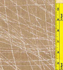 Japanese - Kokka Nani Iro - Herringbone # 10751-B - Tan - Cotton-Linen