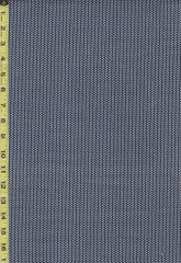 Yukata Fabric - 557 - Small Sashiko-like Stitched Columns - Indigo