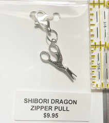Notions - Zipper Pull - Stork Scissors